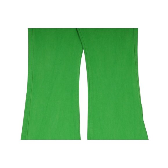 Gallery Dept Men Logan Wide Leg Jean 33x30 Green Boot Cut High Waist Flare Denim - Picture 4 of 11